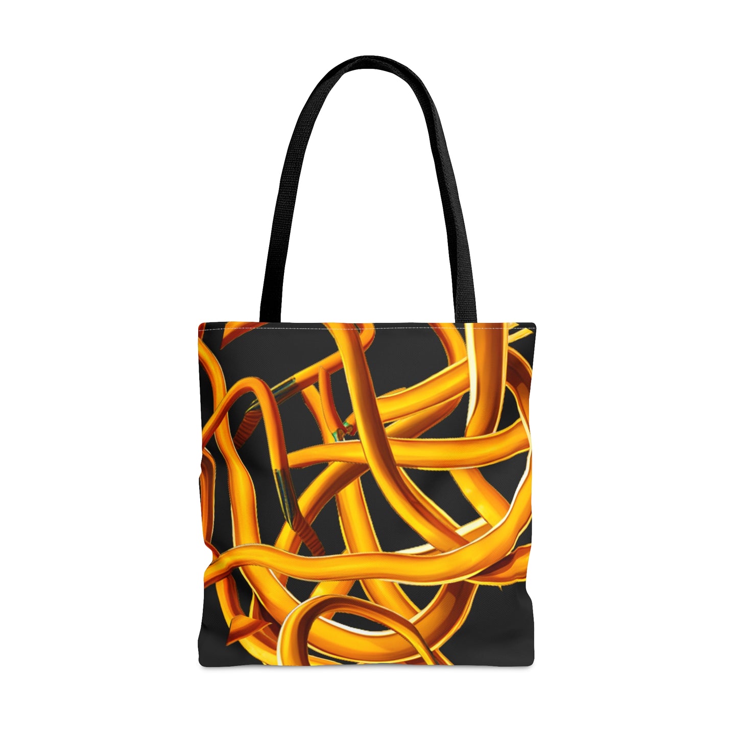 Yellow Chain Tote Bag