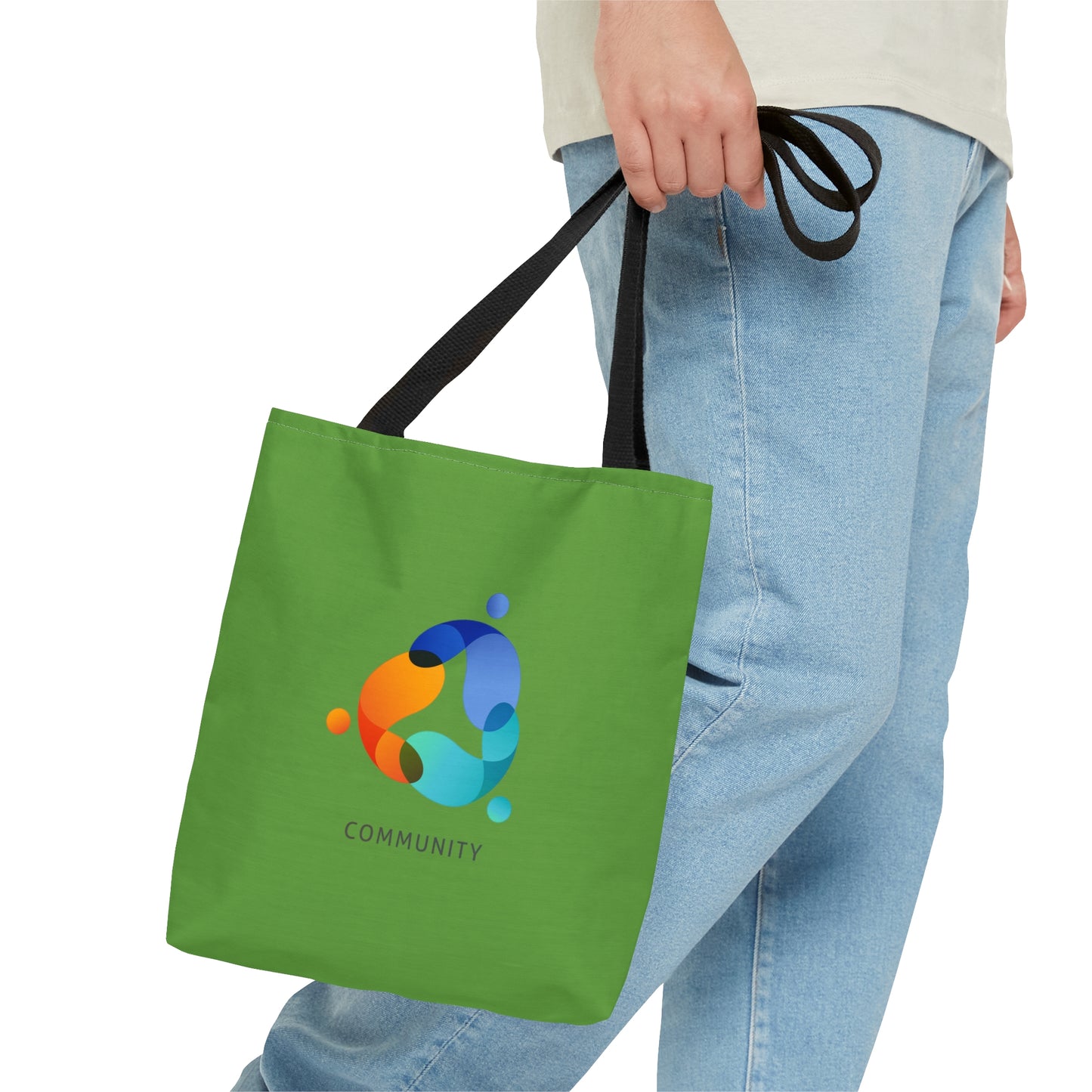 Green Community Tote Bag