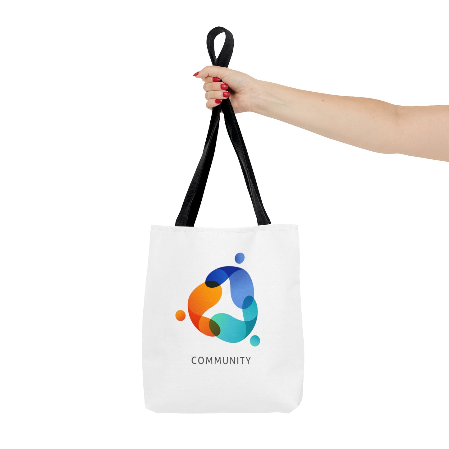 White Community Tote Bag