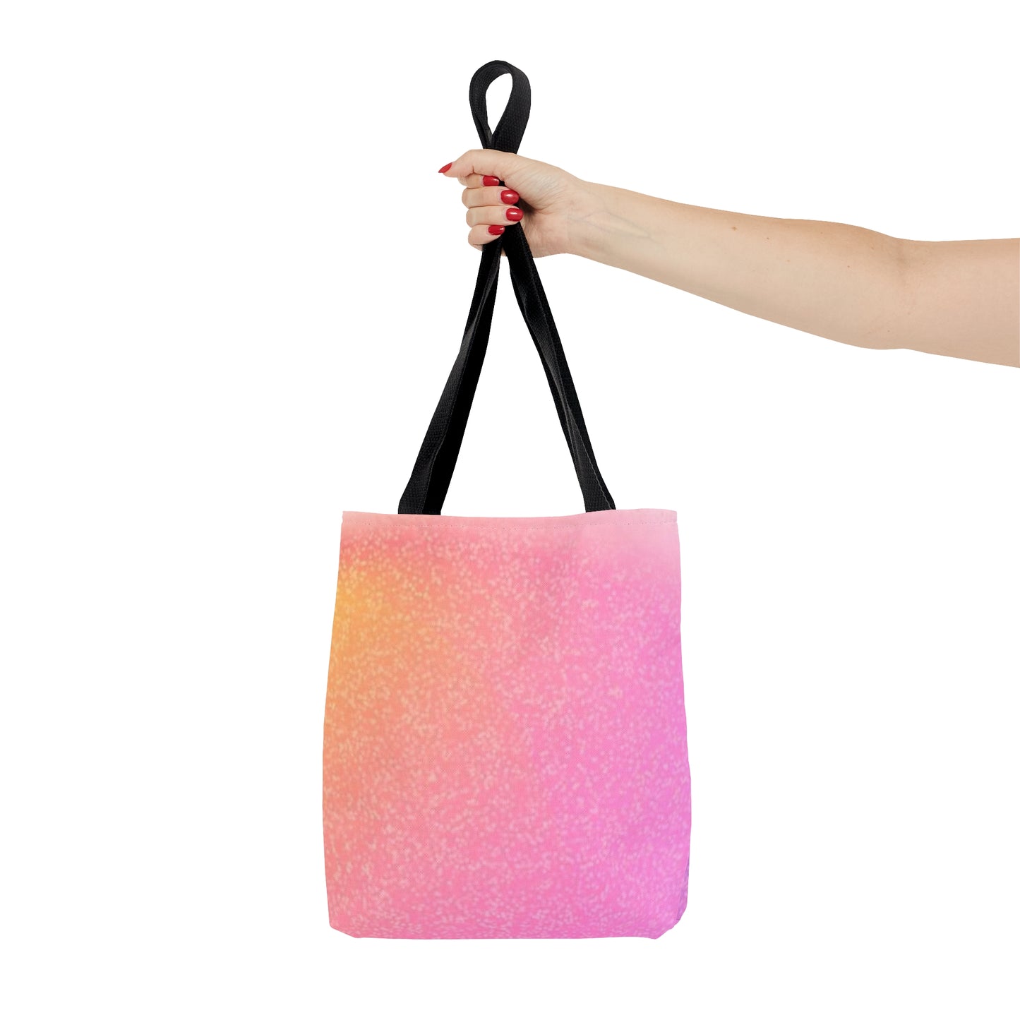 Glitter Smoke Pink Tote Bag