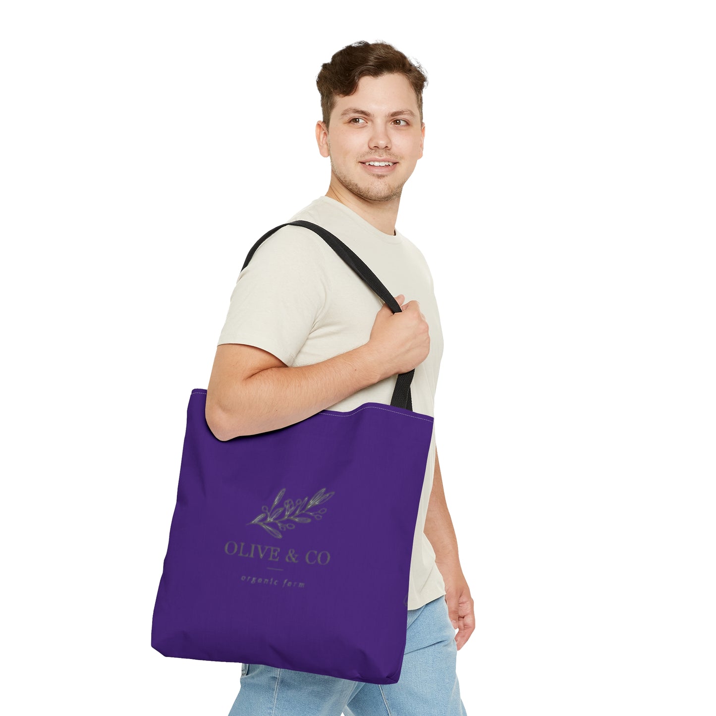 Purple Olive & Co Tote Bag