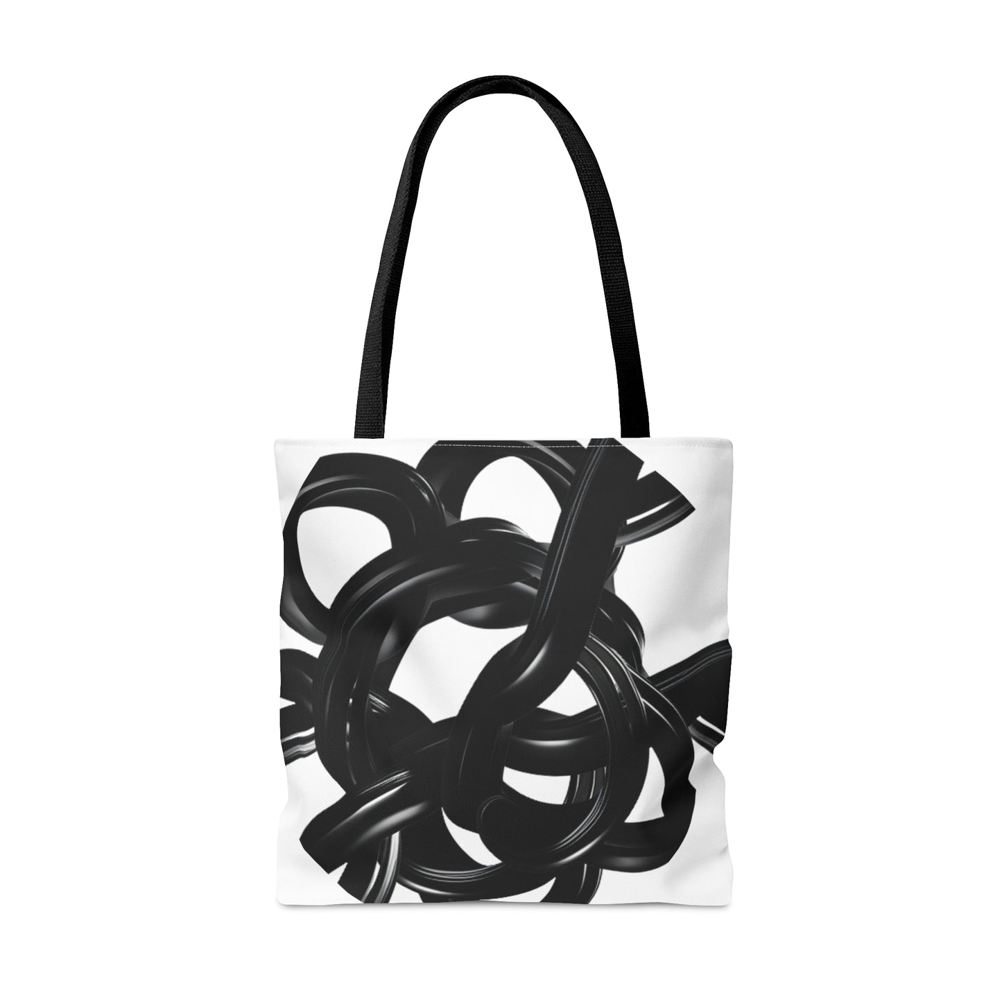 Black Chain Tote Bag