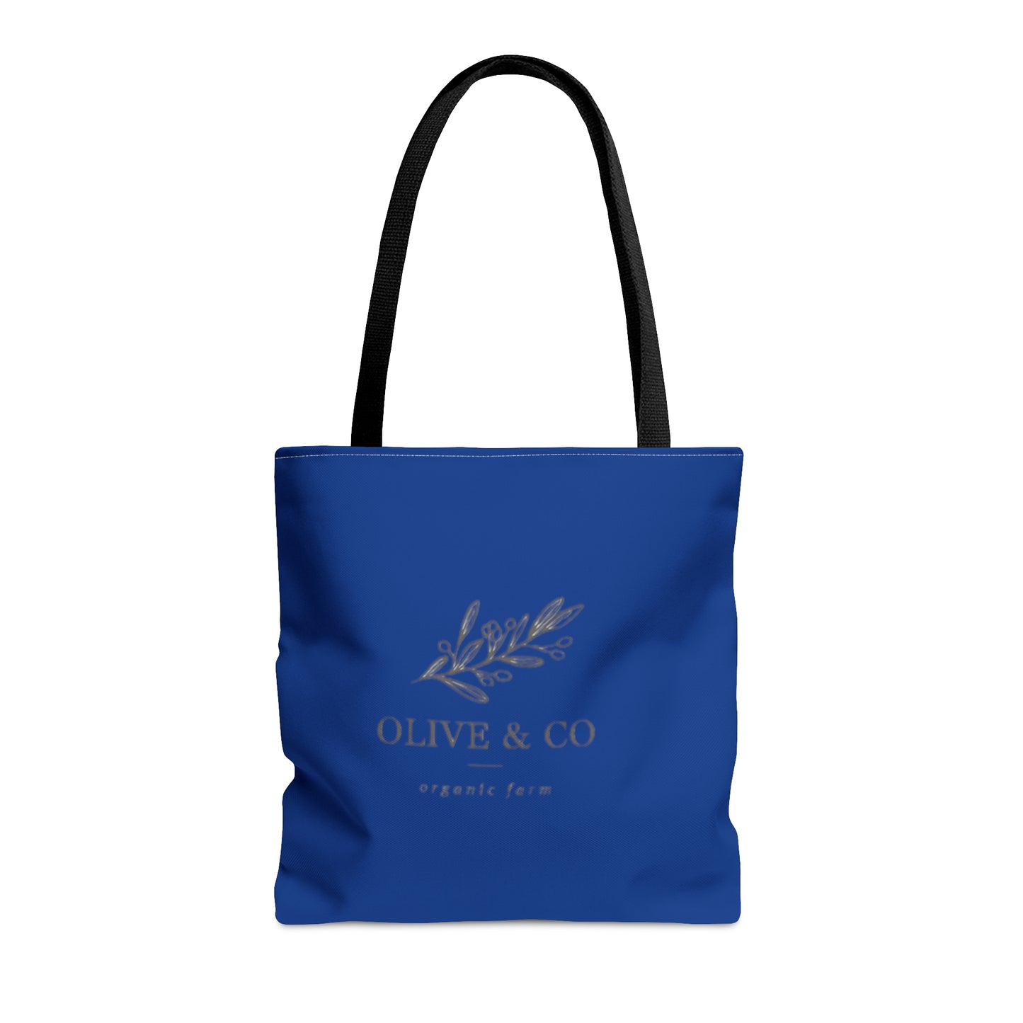 Dark Blue Olive & Co Tote Bag