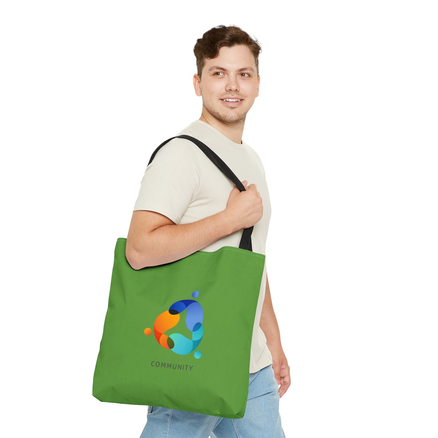 Green Community Tote Bag