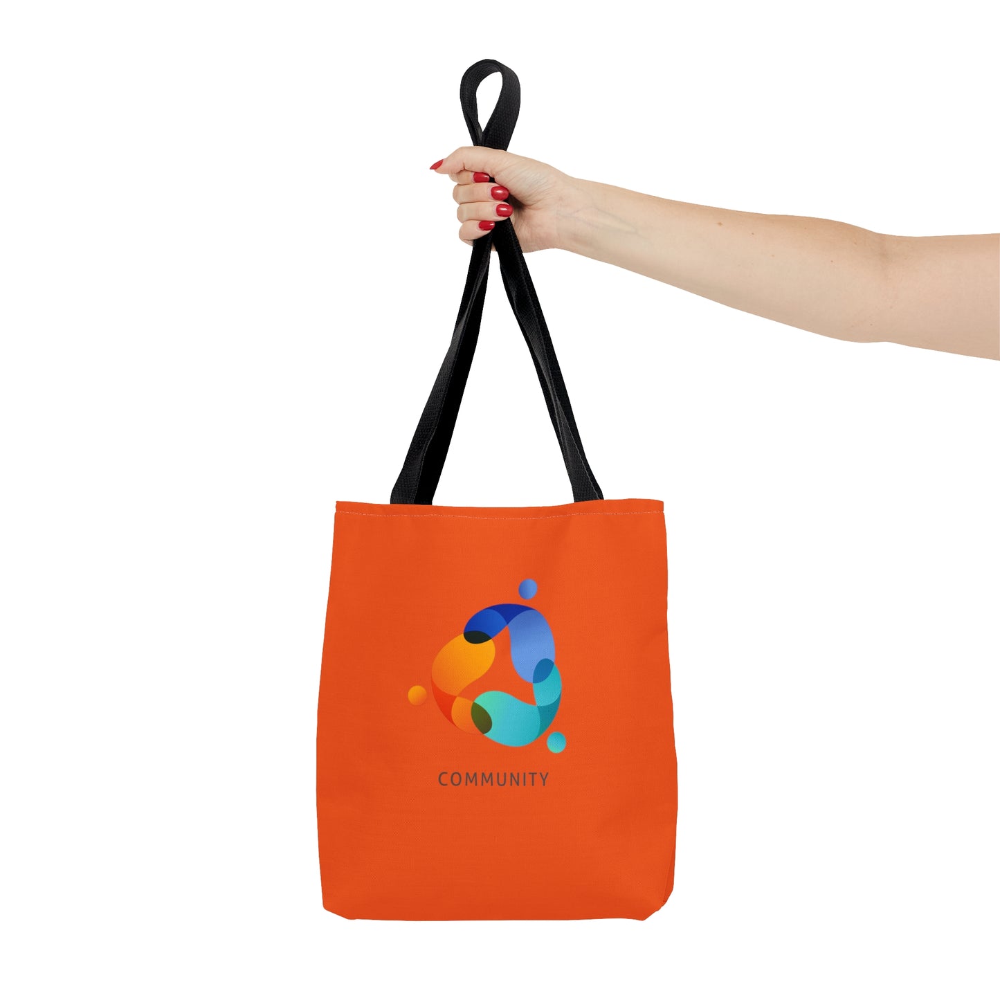 Orange Community Tote Bag