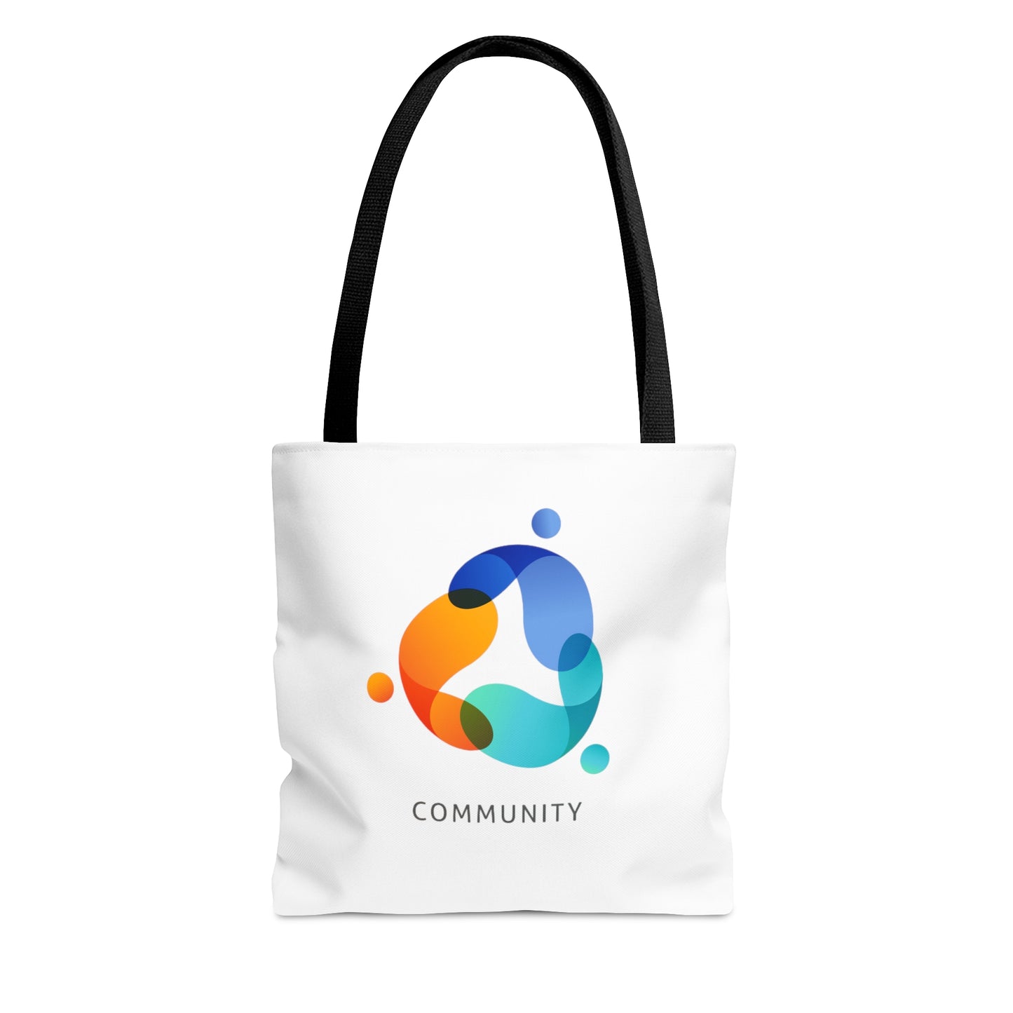 White Community Tote Bag