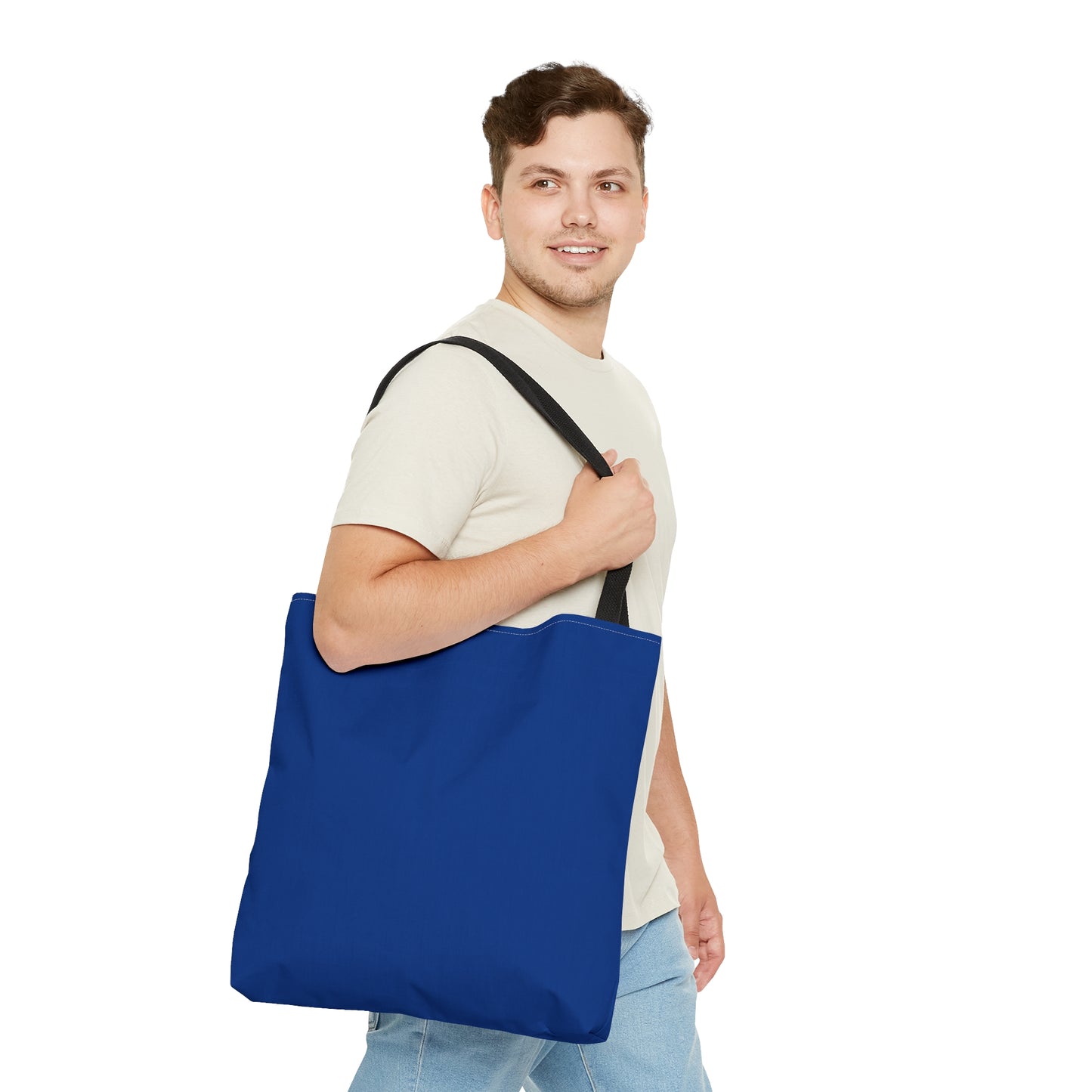 Dark Blue Tote Bag