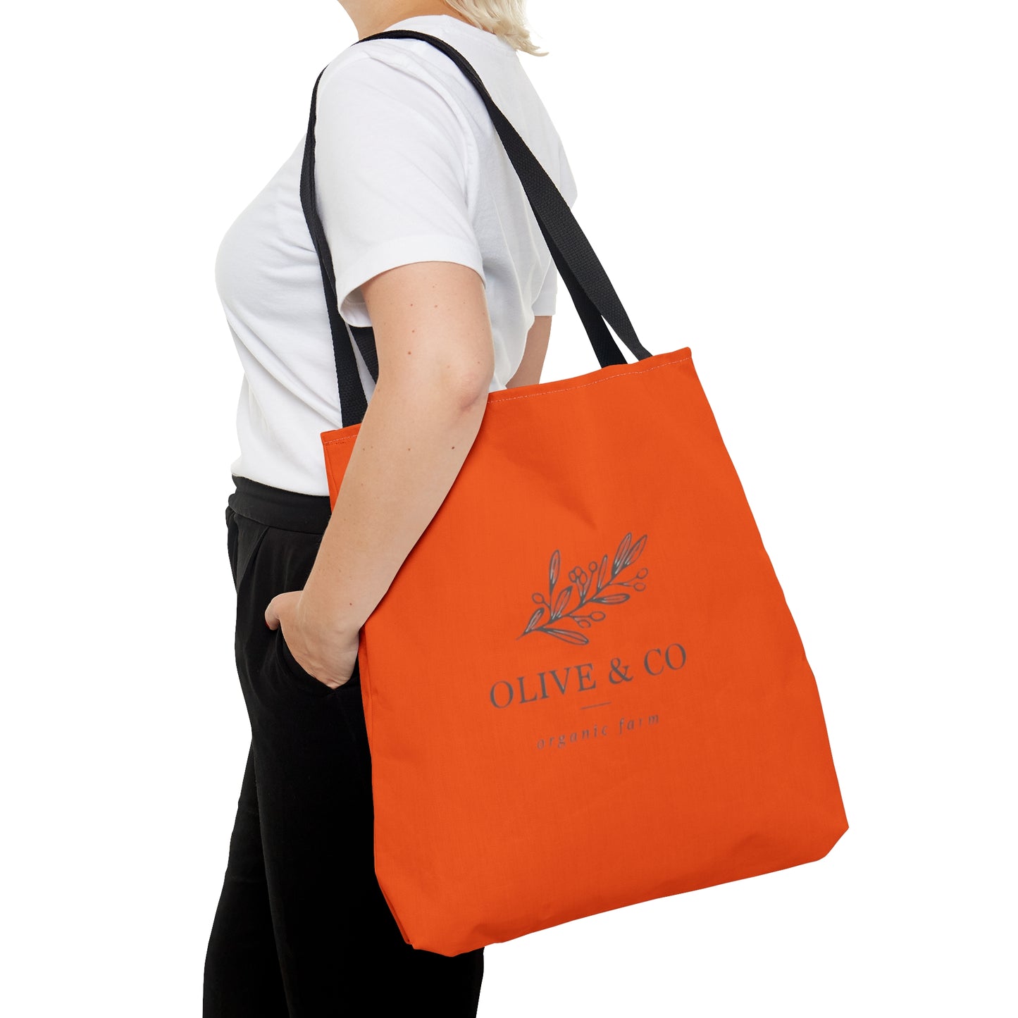 Orange Olive & Co Tote Bag