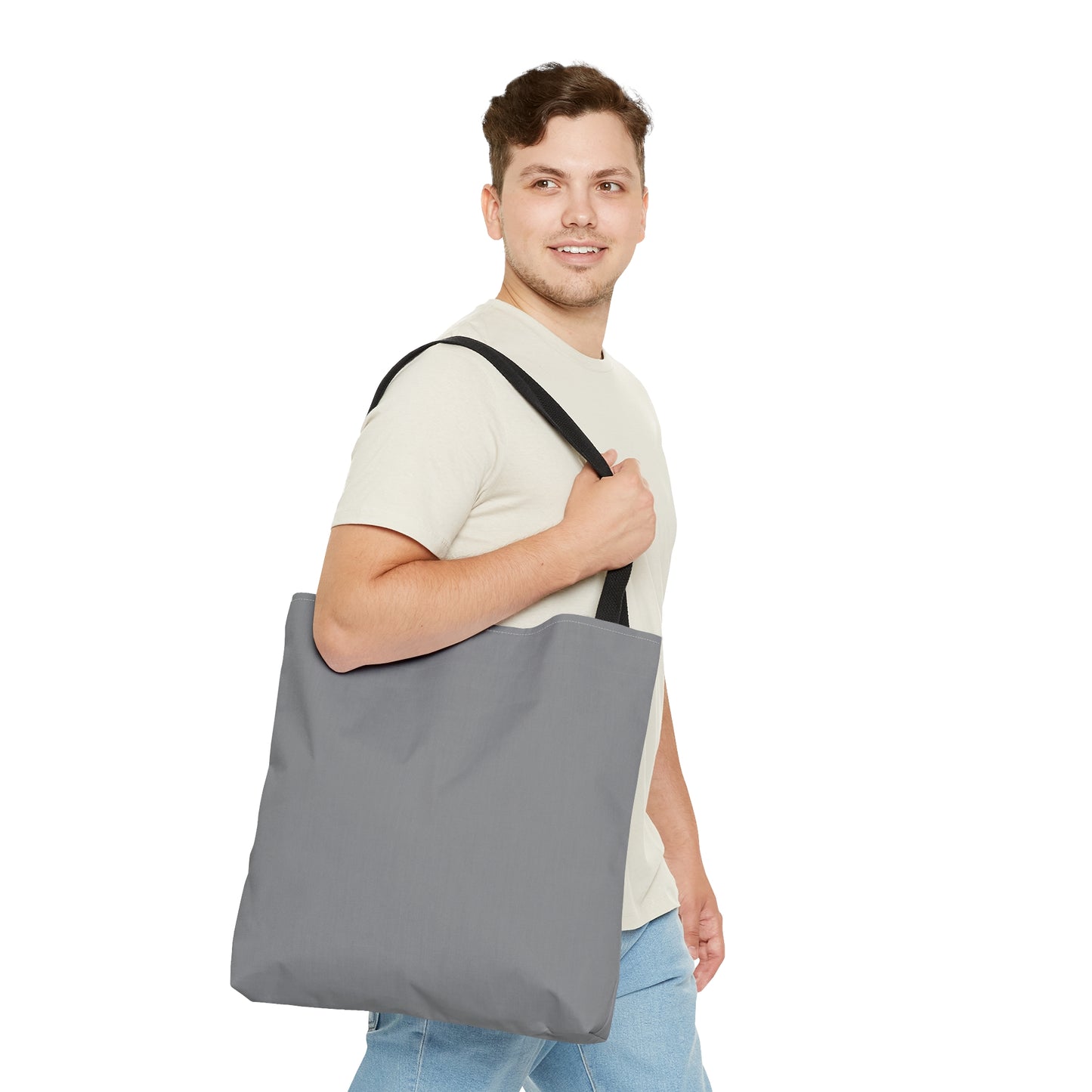 Grey Tote Bag