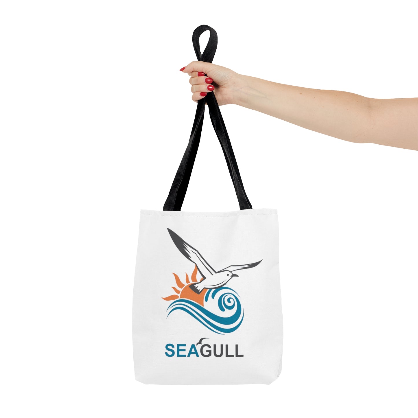 White seagull Tote Bag