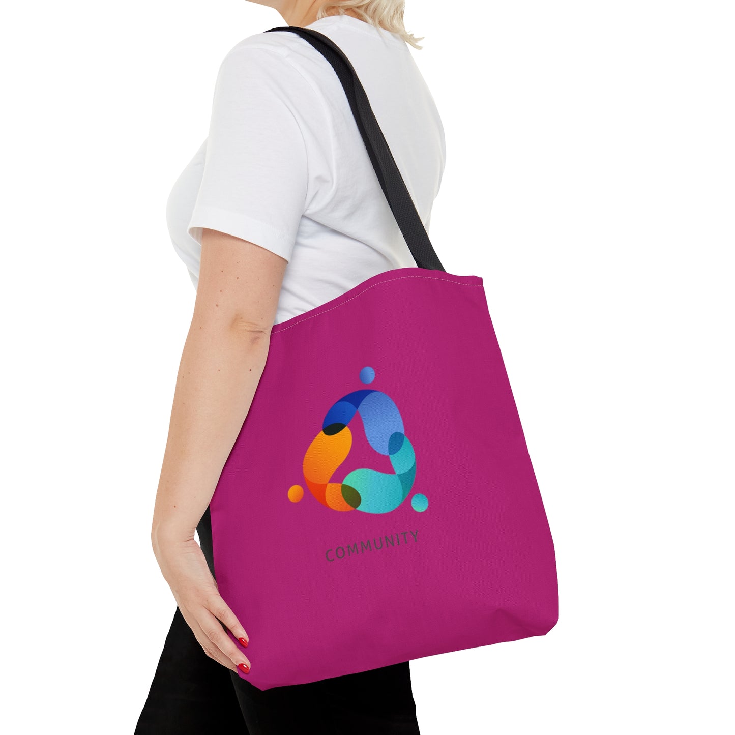 Pink Community Tote Bag