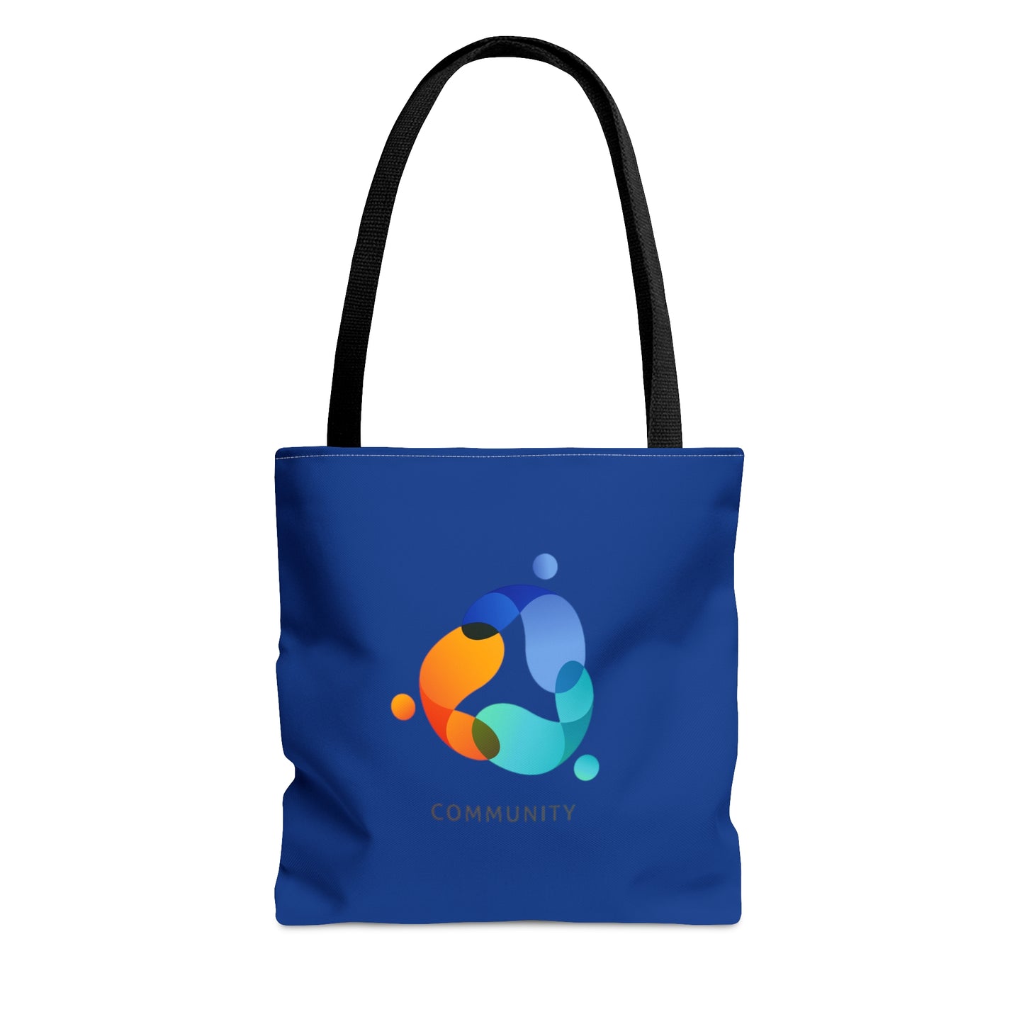 Dark Blue Community Tote Bag