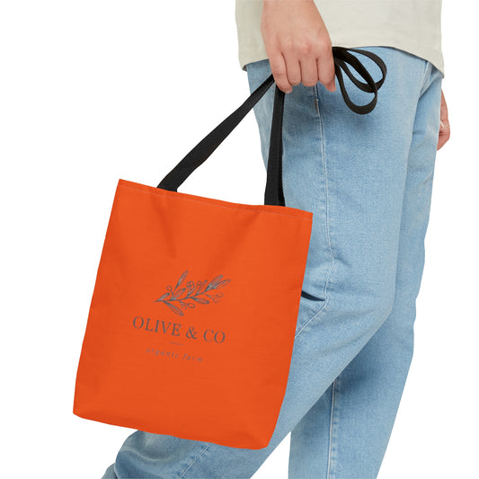 Orange Olive & Co Tote Bag