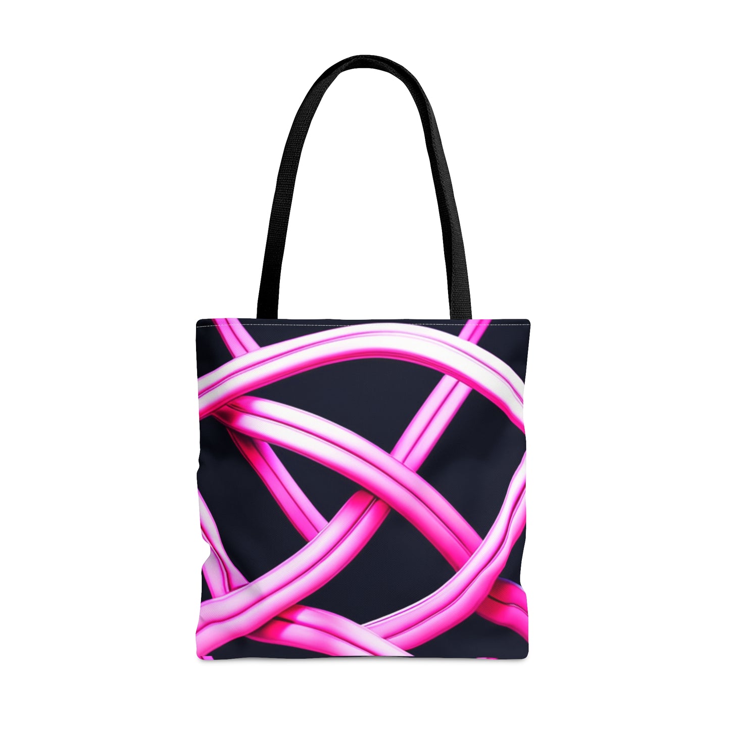 Pink Chain Tote Bag