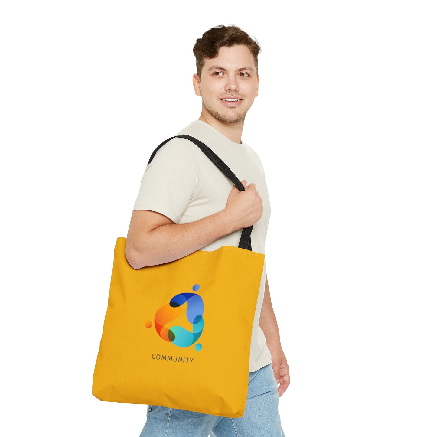 Yellow Community Tote Bag