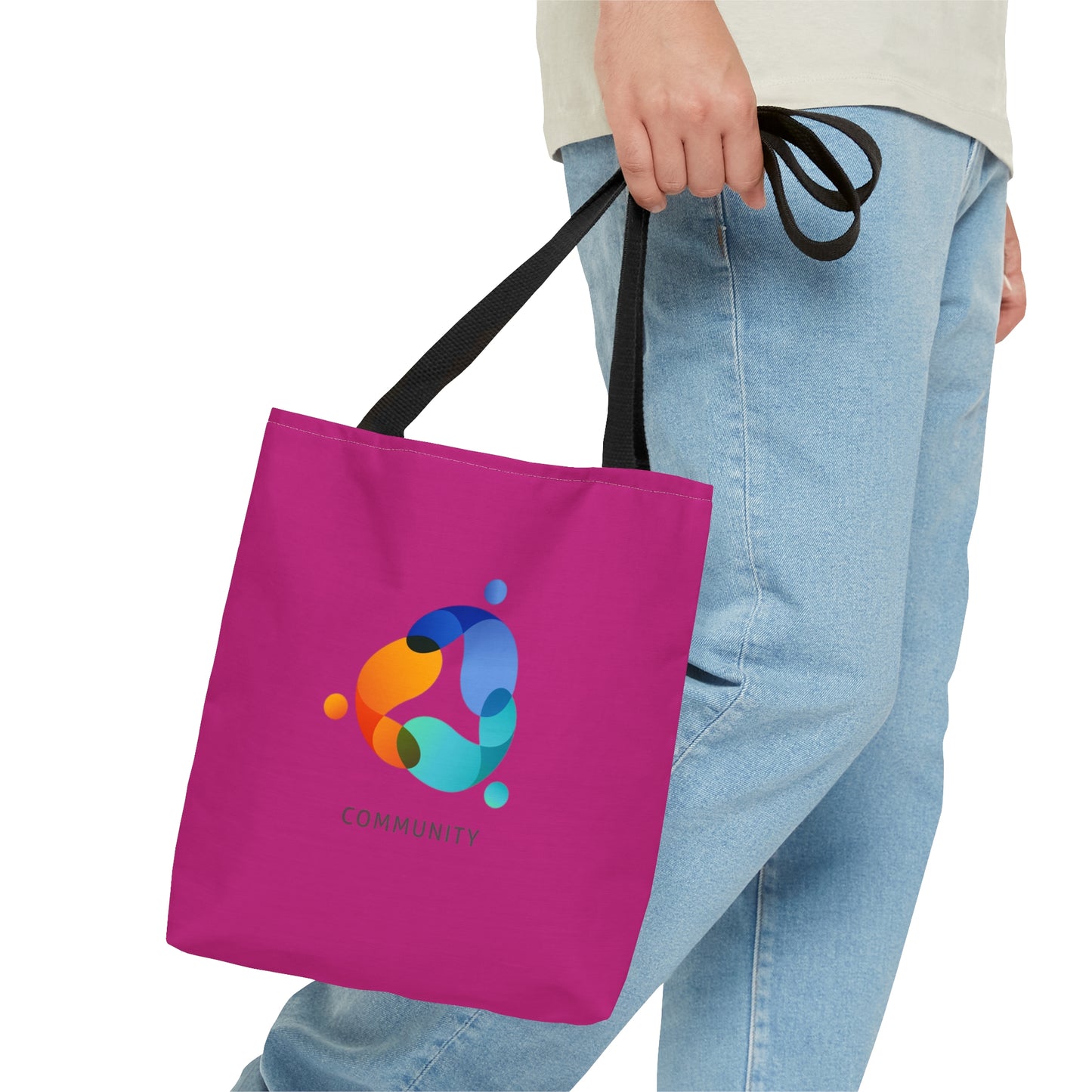 Pink Community Tote Bag