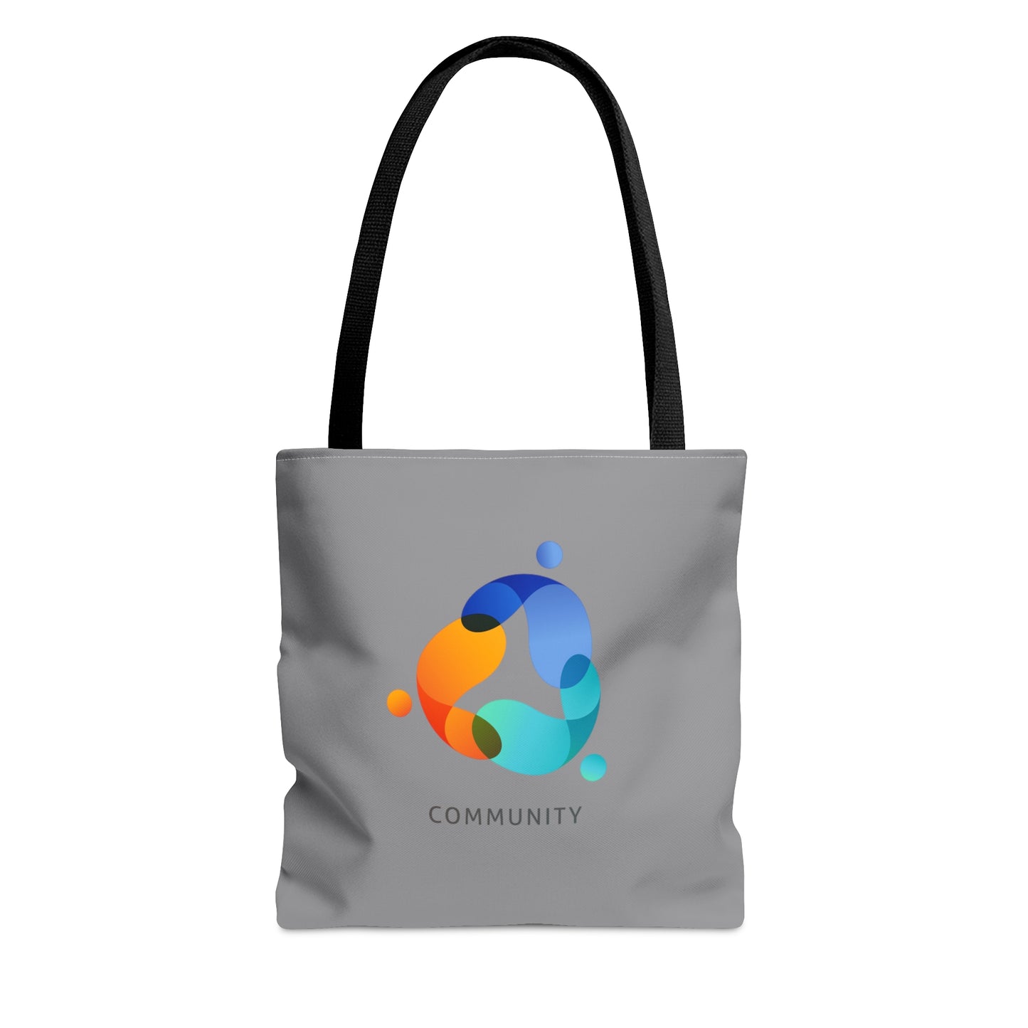 Grey Community Tote Bag