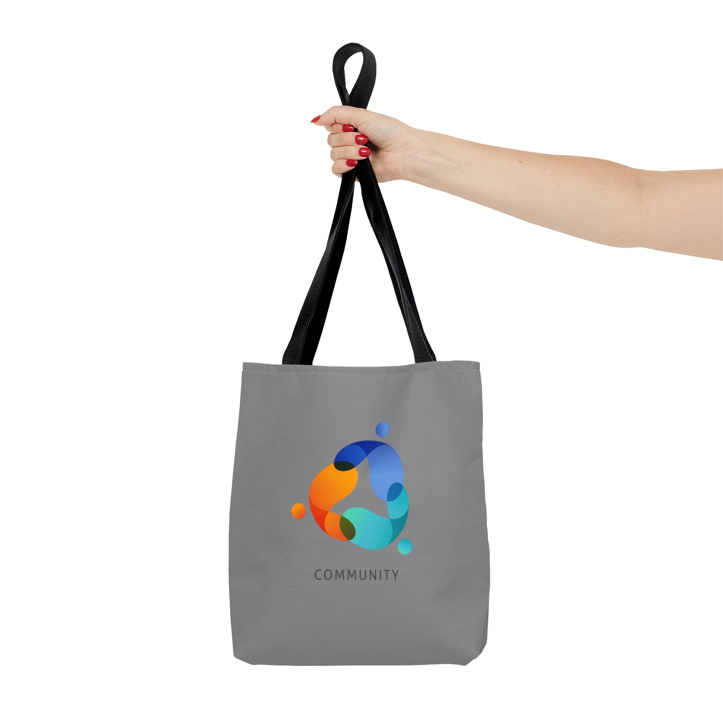 Grey Community Tote Bag