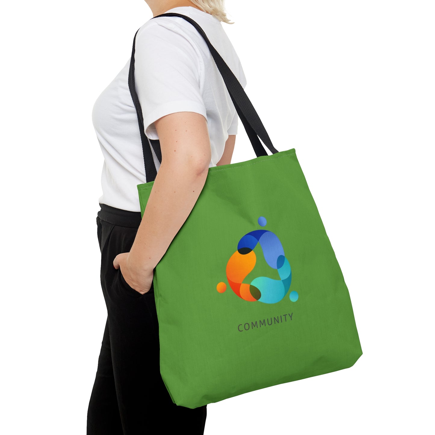 Green Community Tote Bag