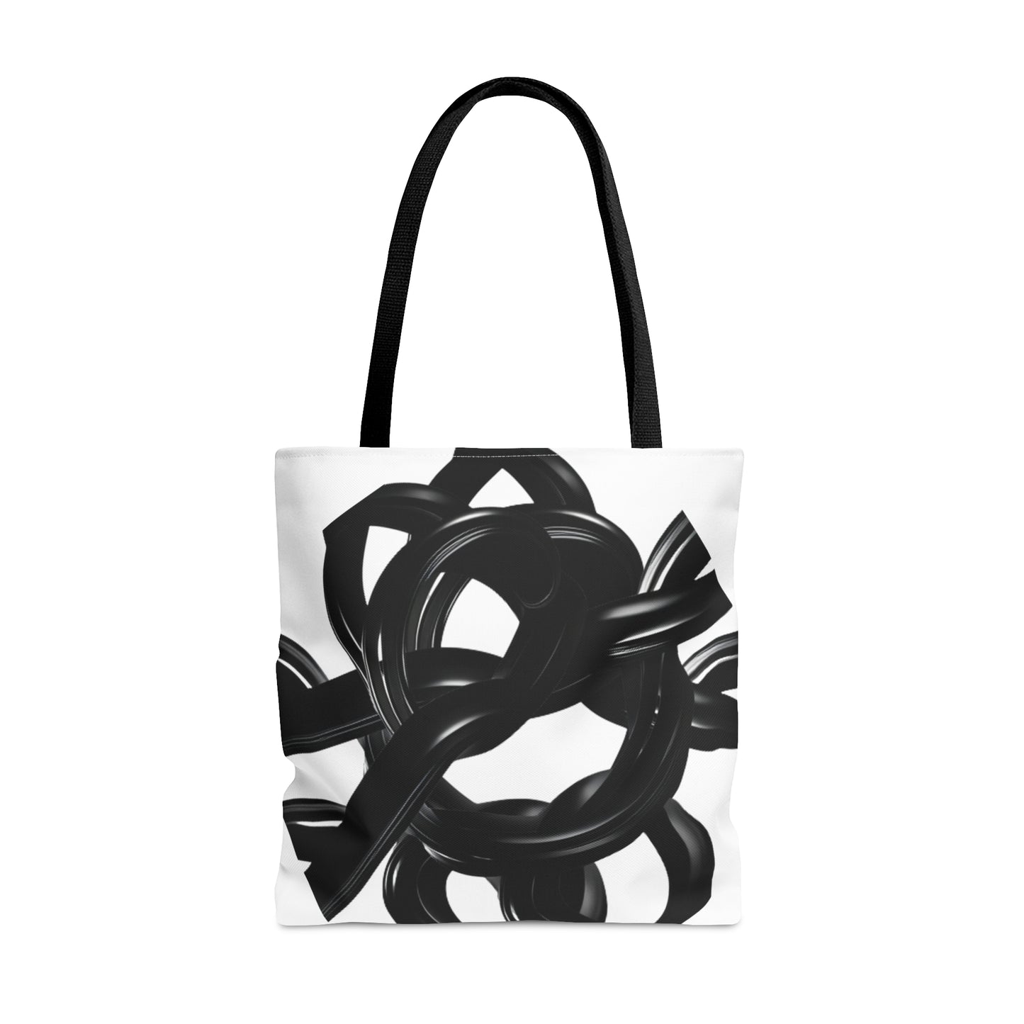 Black Chain Tote Bag