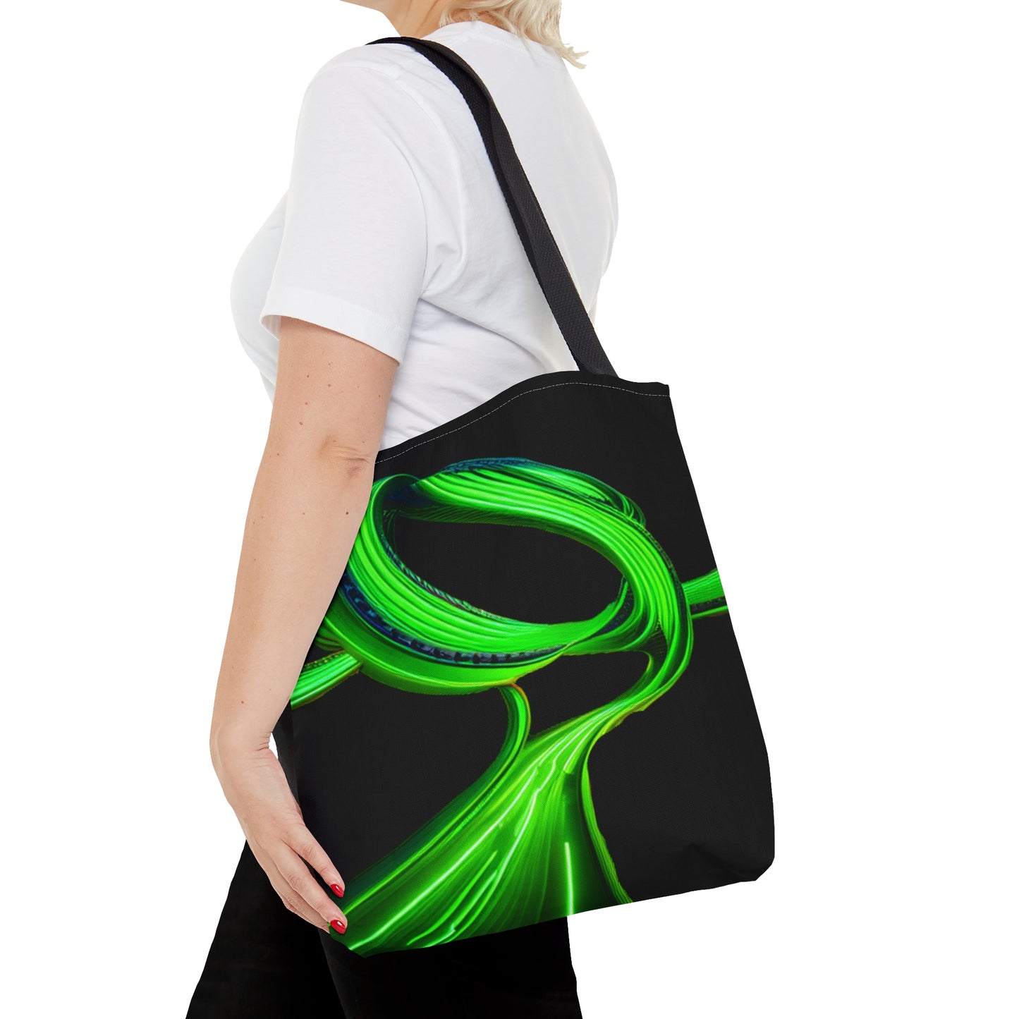 Green Chain Tote Bag