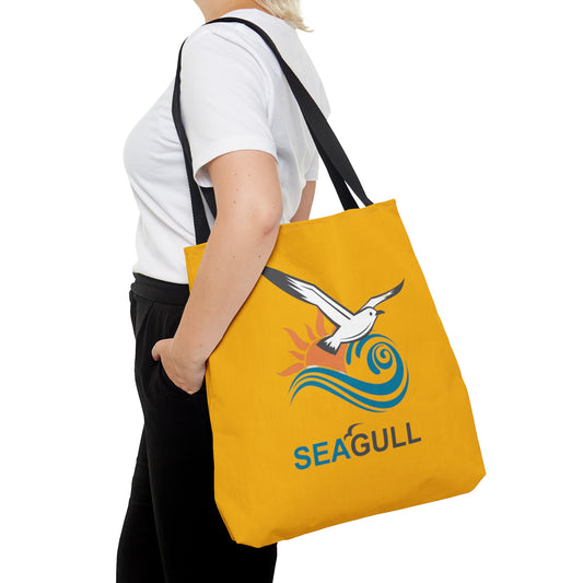 Yellow Seagull Tote Bag