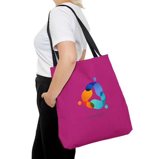 Pink Community Tote Bag