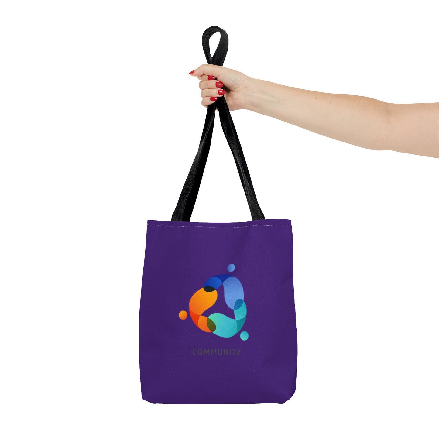 Purple Community Tote Bag