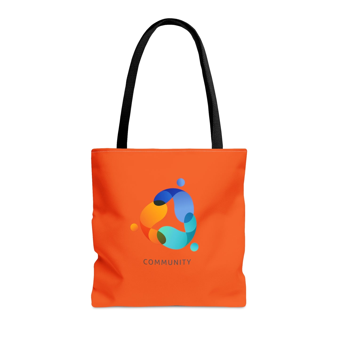 Orange Community Tote Bag