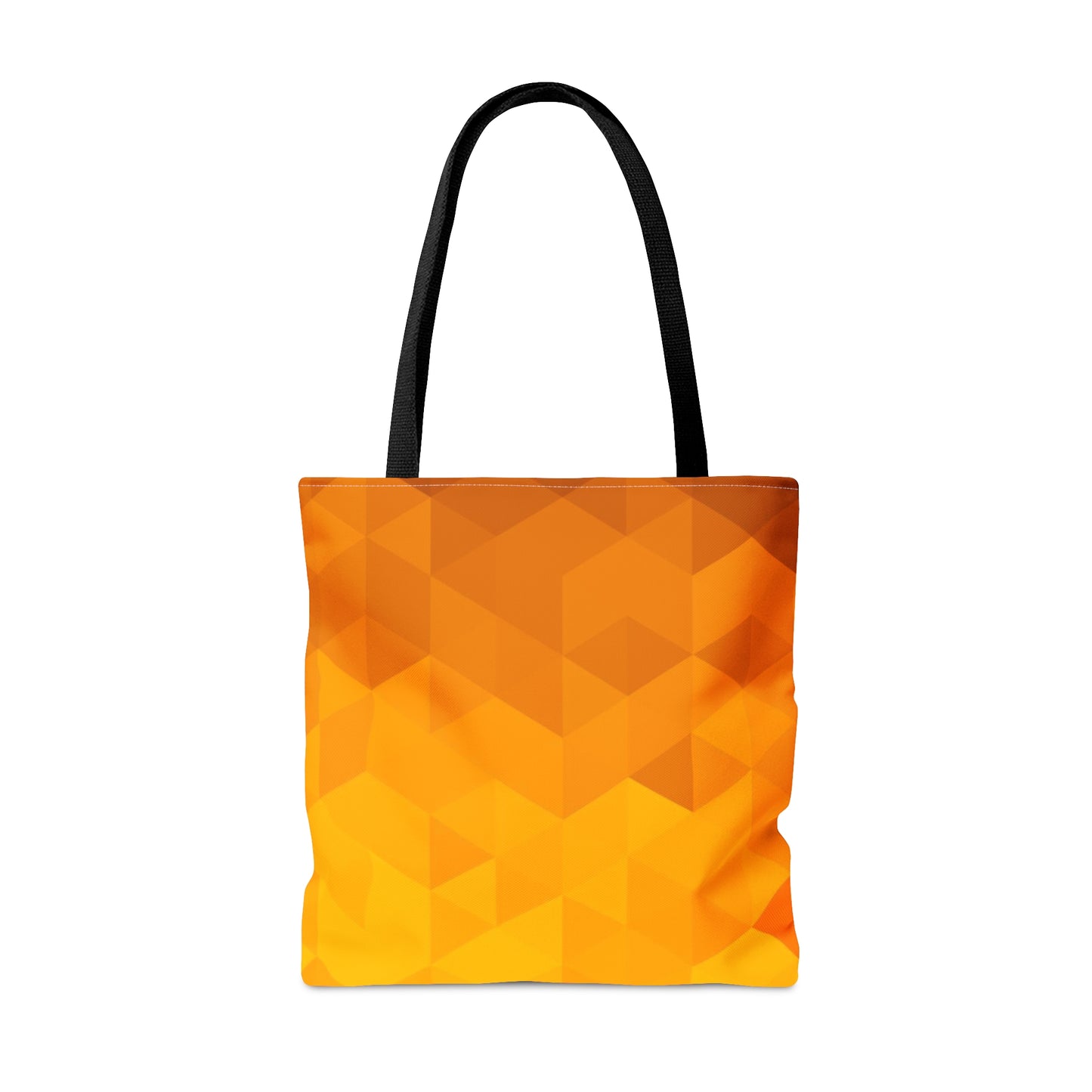 Yellow Tote Bag (Geometric Patterns)