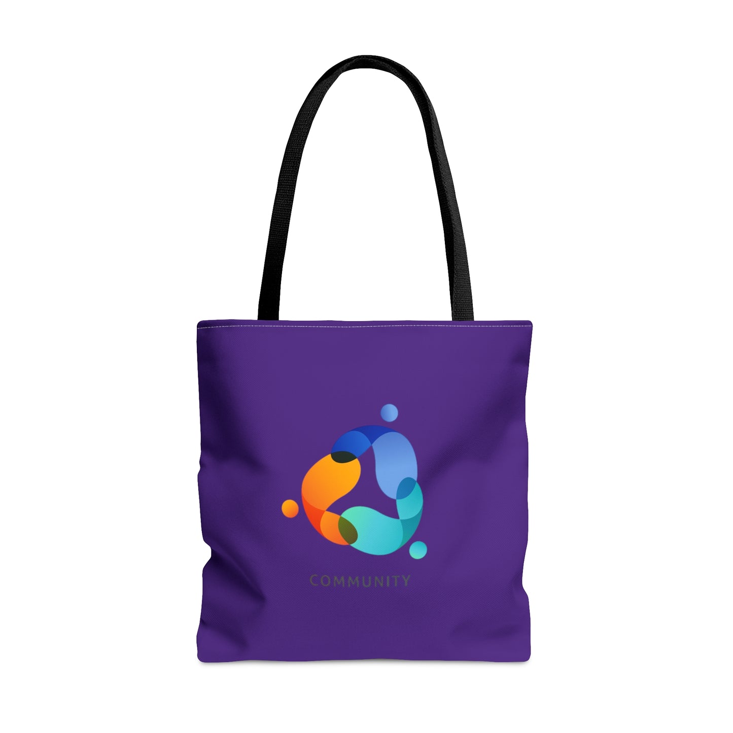 Purple Community Tote Bag