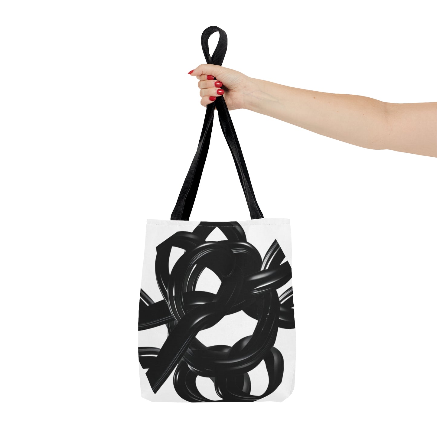 Black Chain Tote Bag