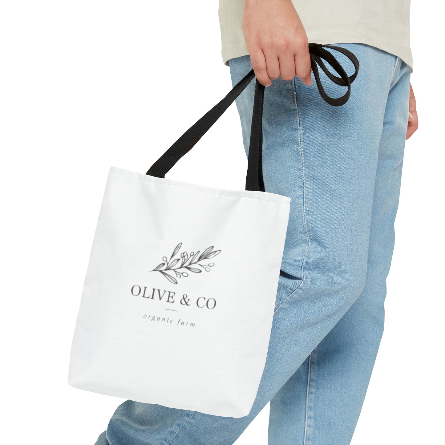 White Olive & co Tote Bag