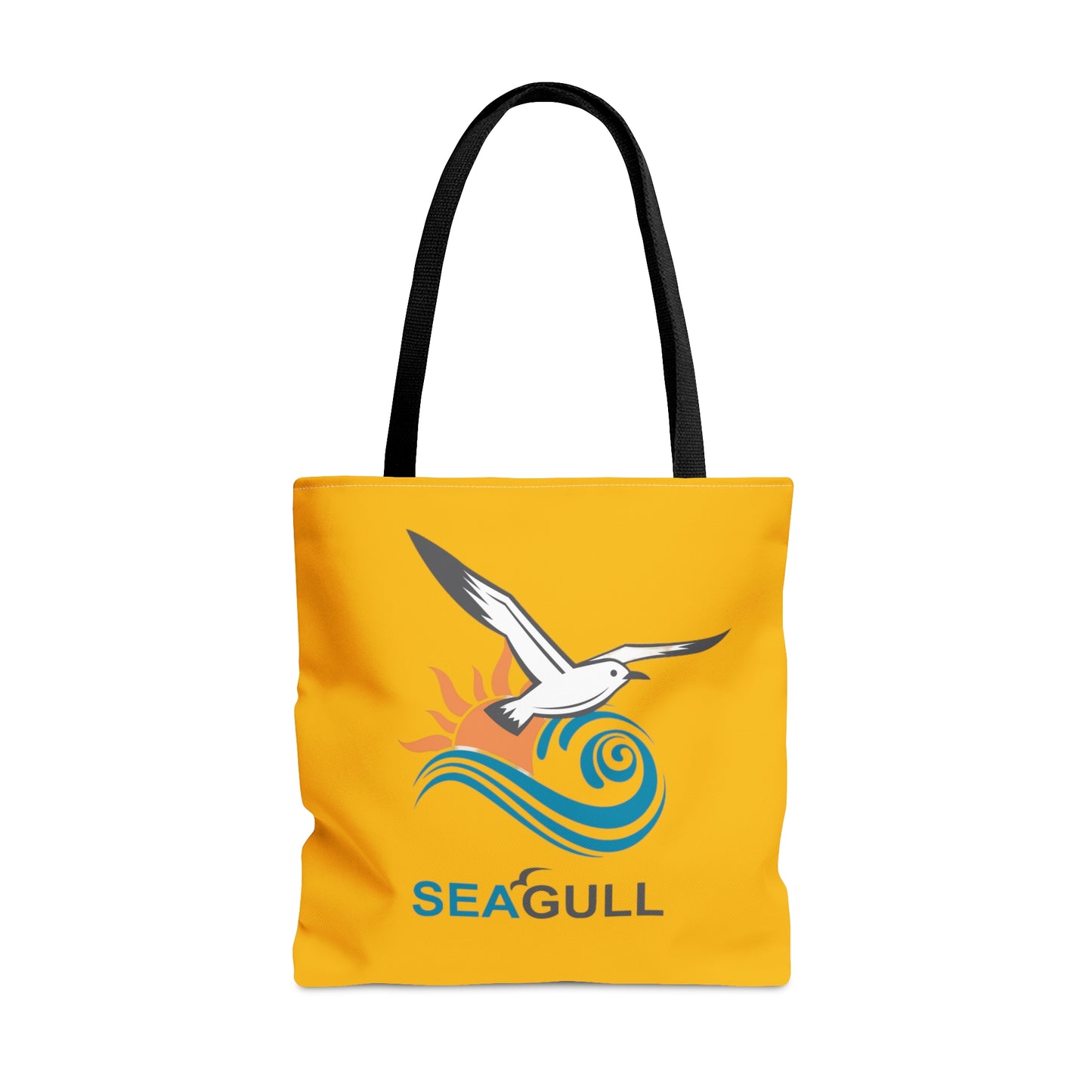 Yellow Seagull Tote Bag