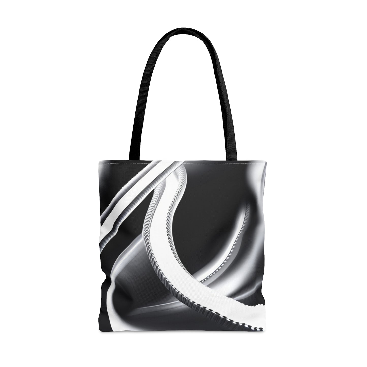 White Chain Tote Bag