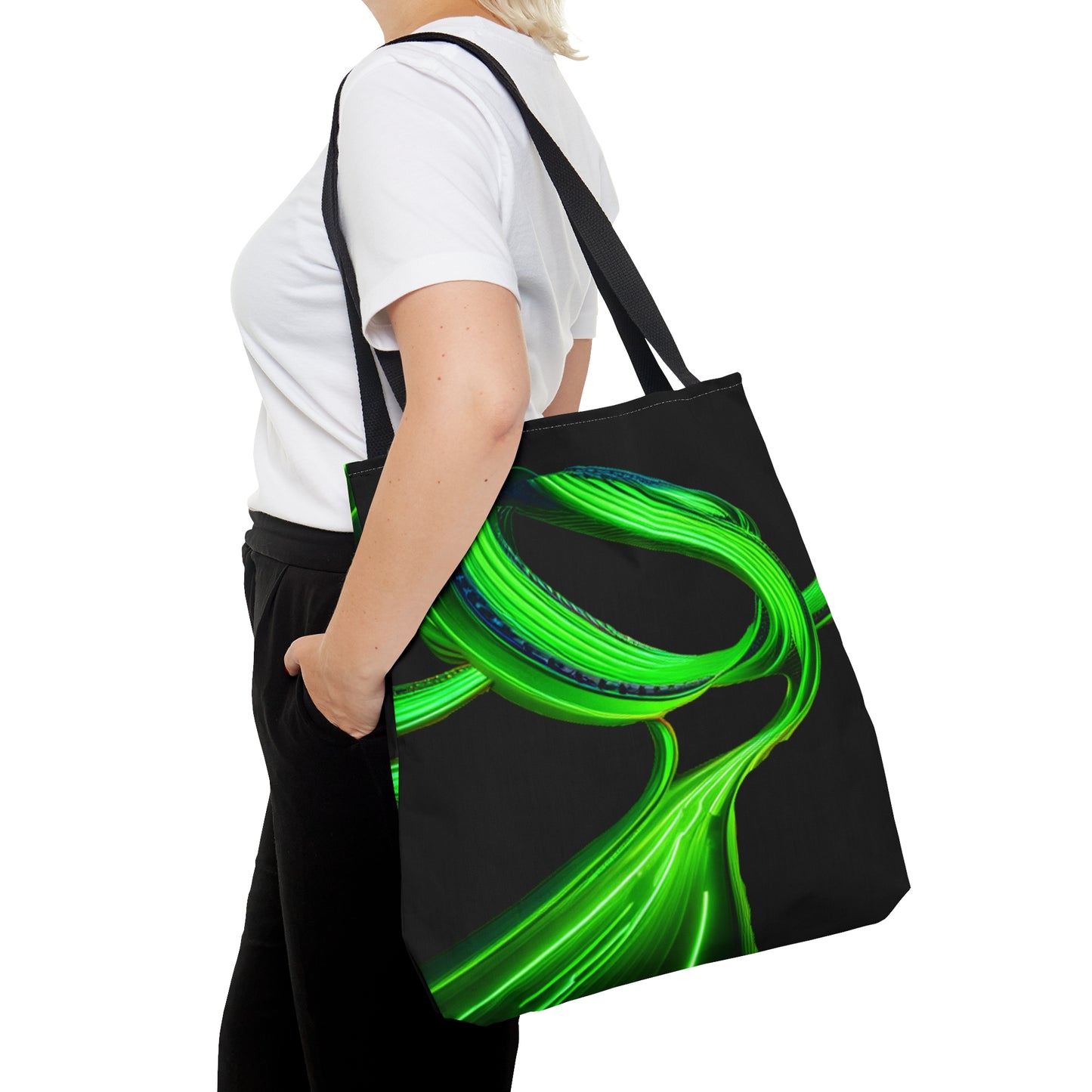 Green Chain Tote Bag