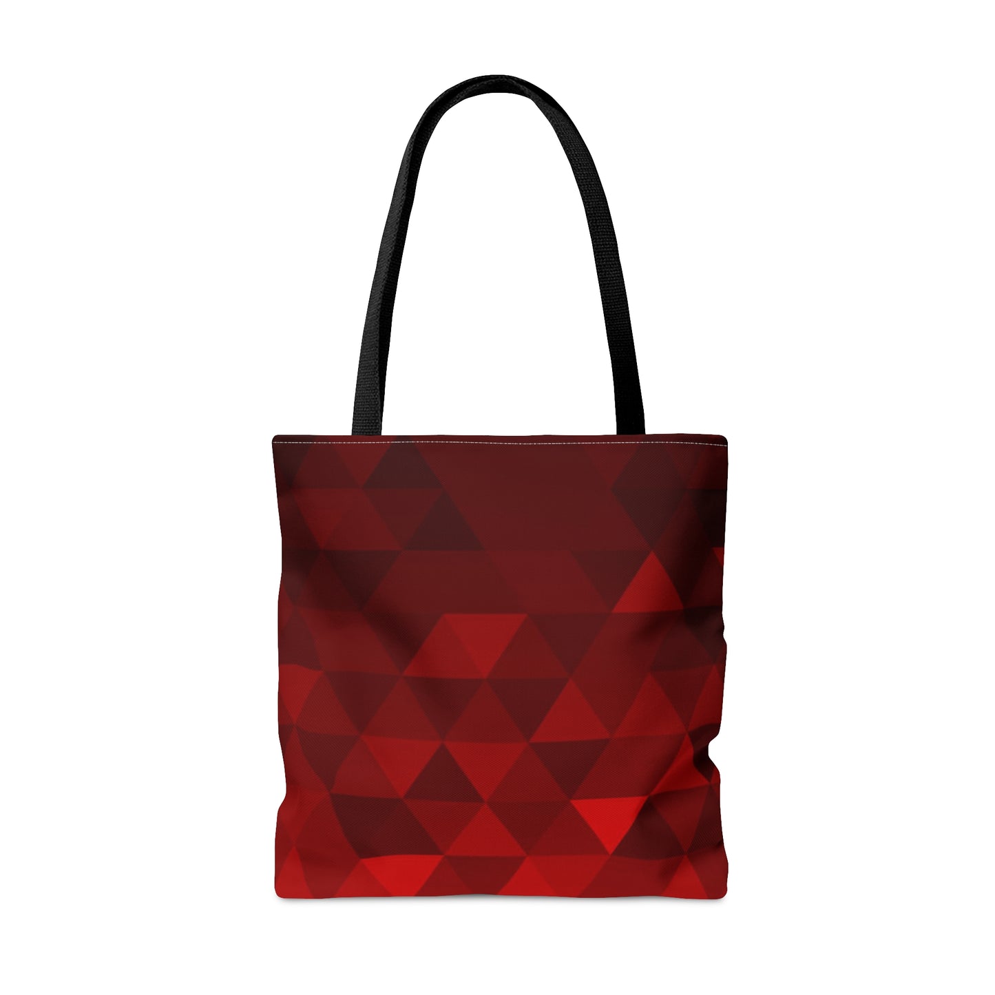 Red Tote Bag (Geometric Patterns)