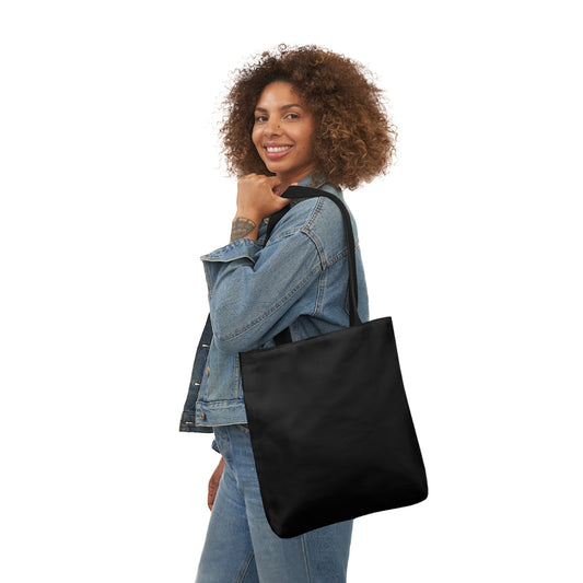 Black Canvas Tote Bag