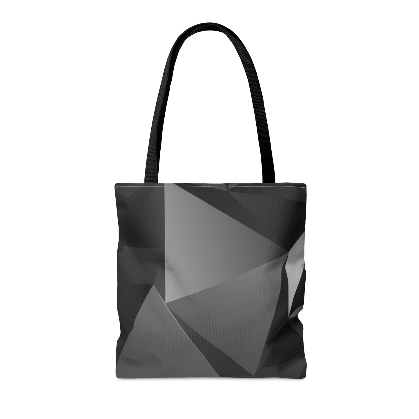 Black Tote Bag (Geometric patterns)