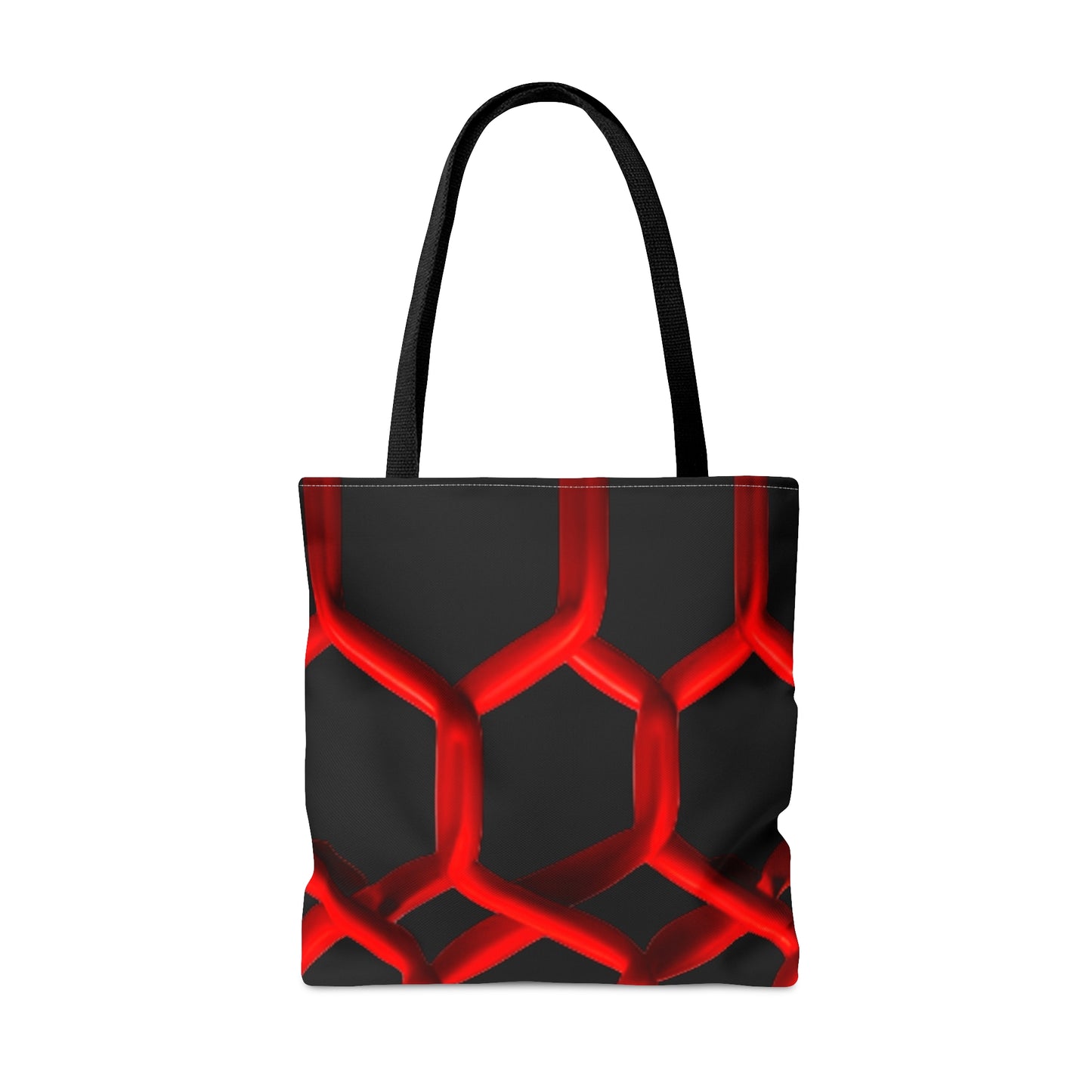 Red Chain Tote Bag