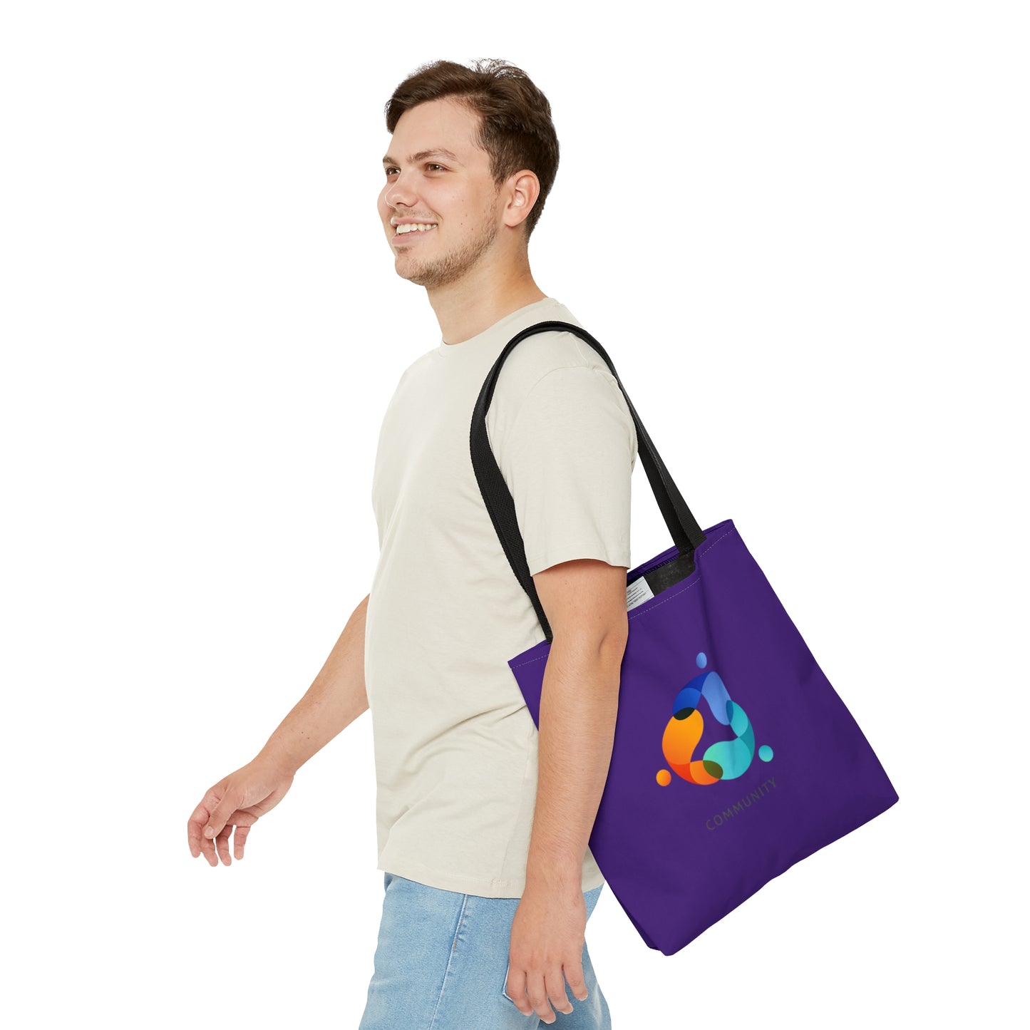 Purple Community Tote Bag