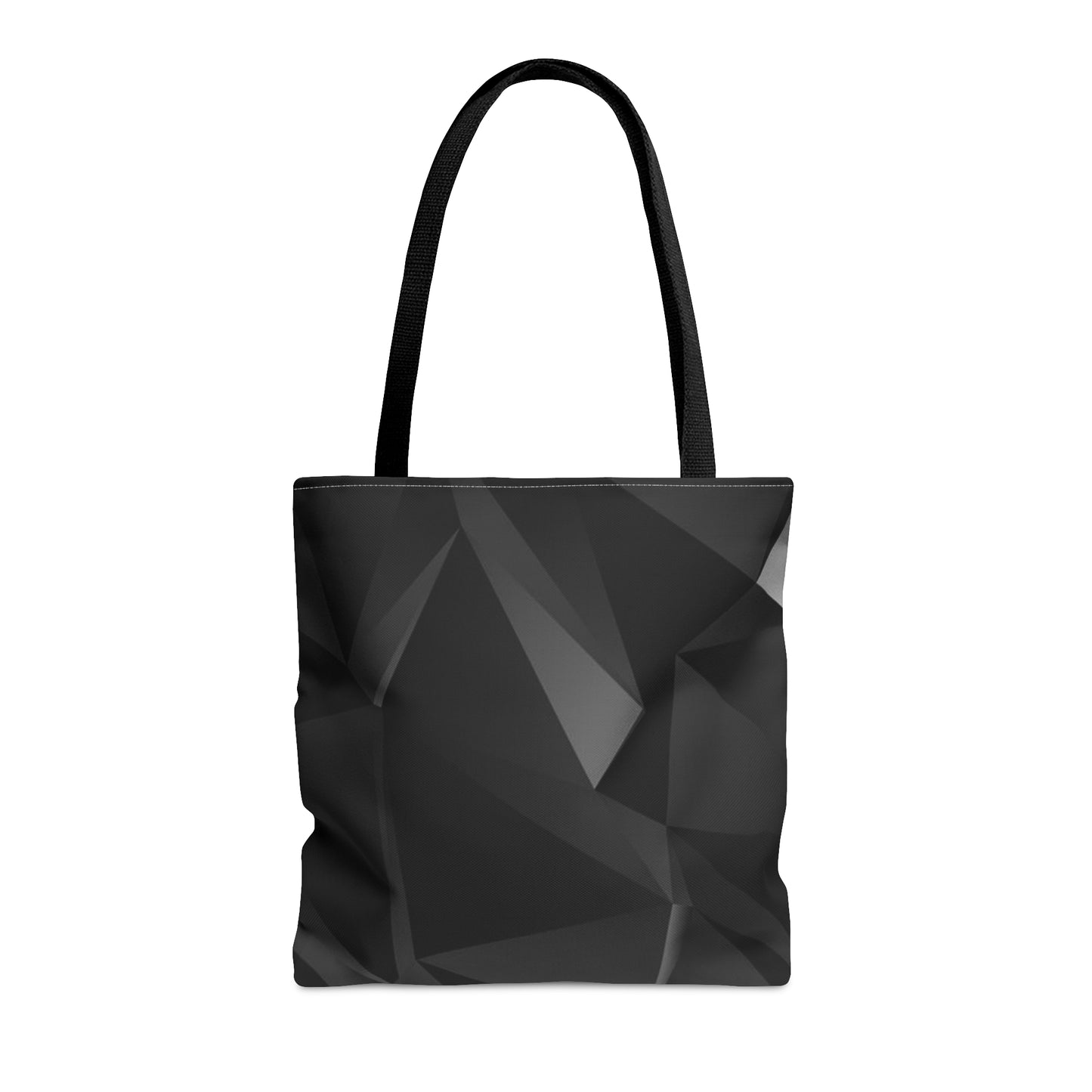 Black Tote Bag (Geometric patterns)