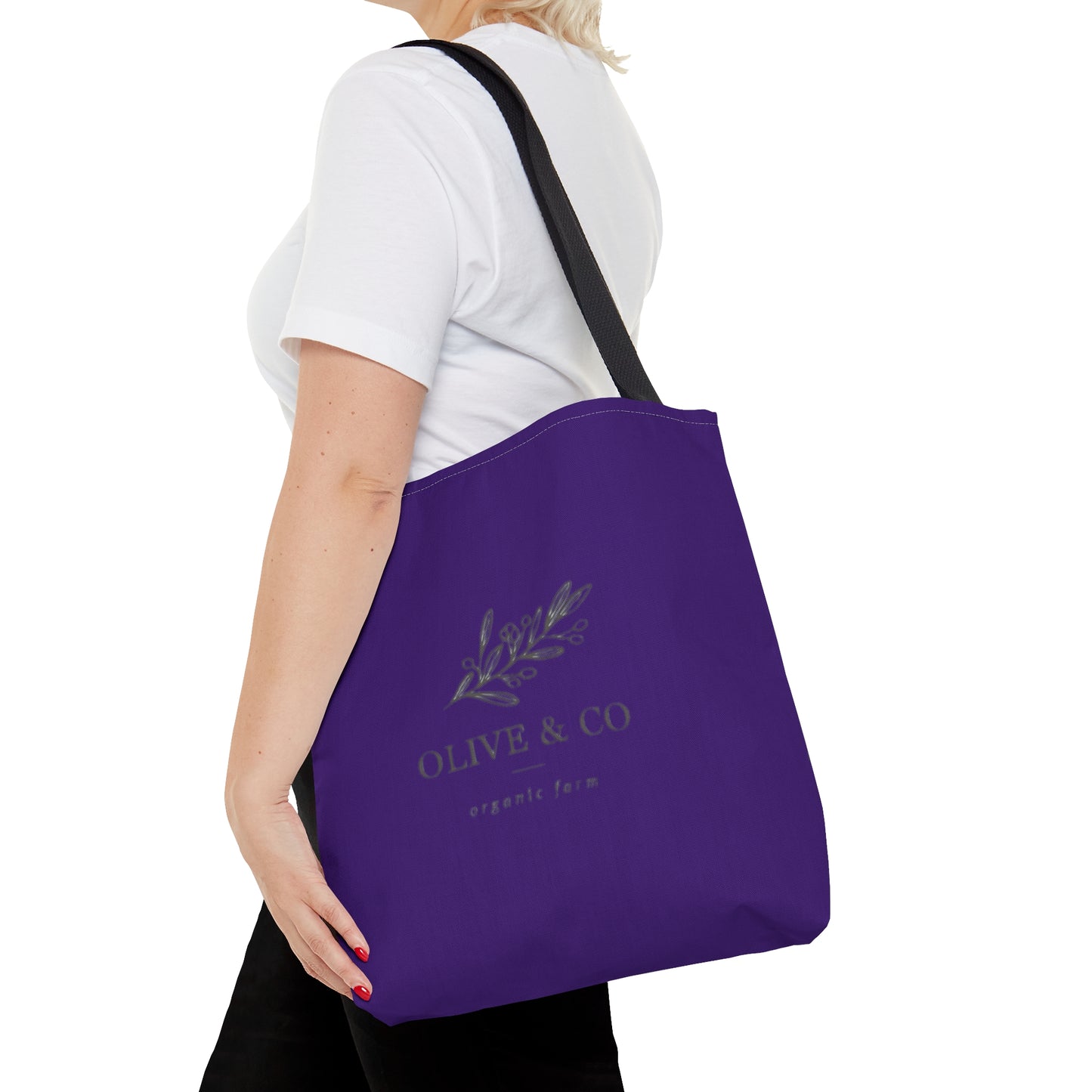 Purple Olive & Co Tote Bag