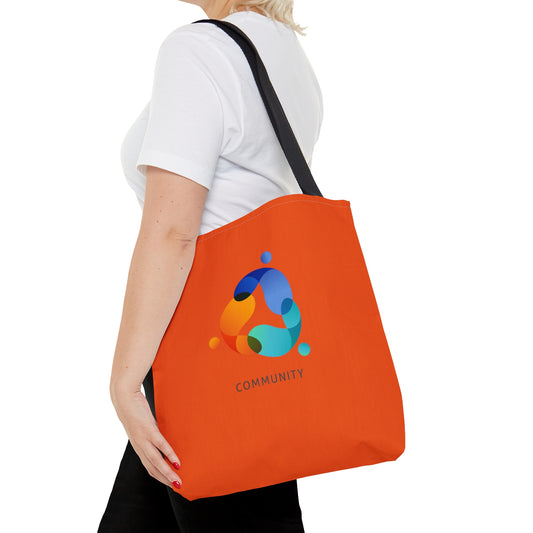 Orange Community Tote Bag