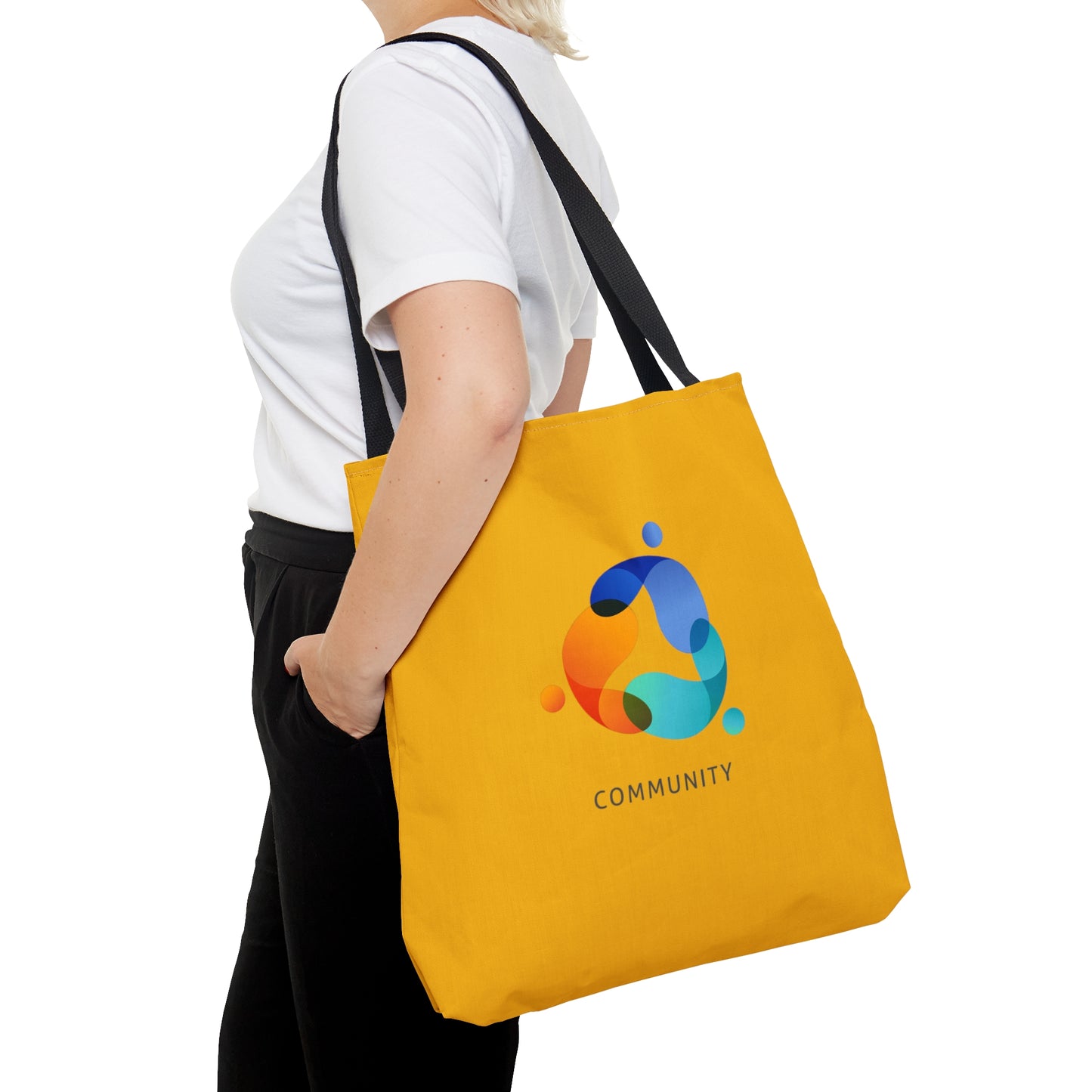 Yellow Community Tote Bag