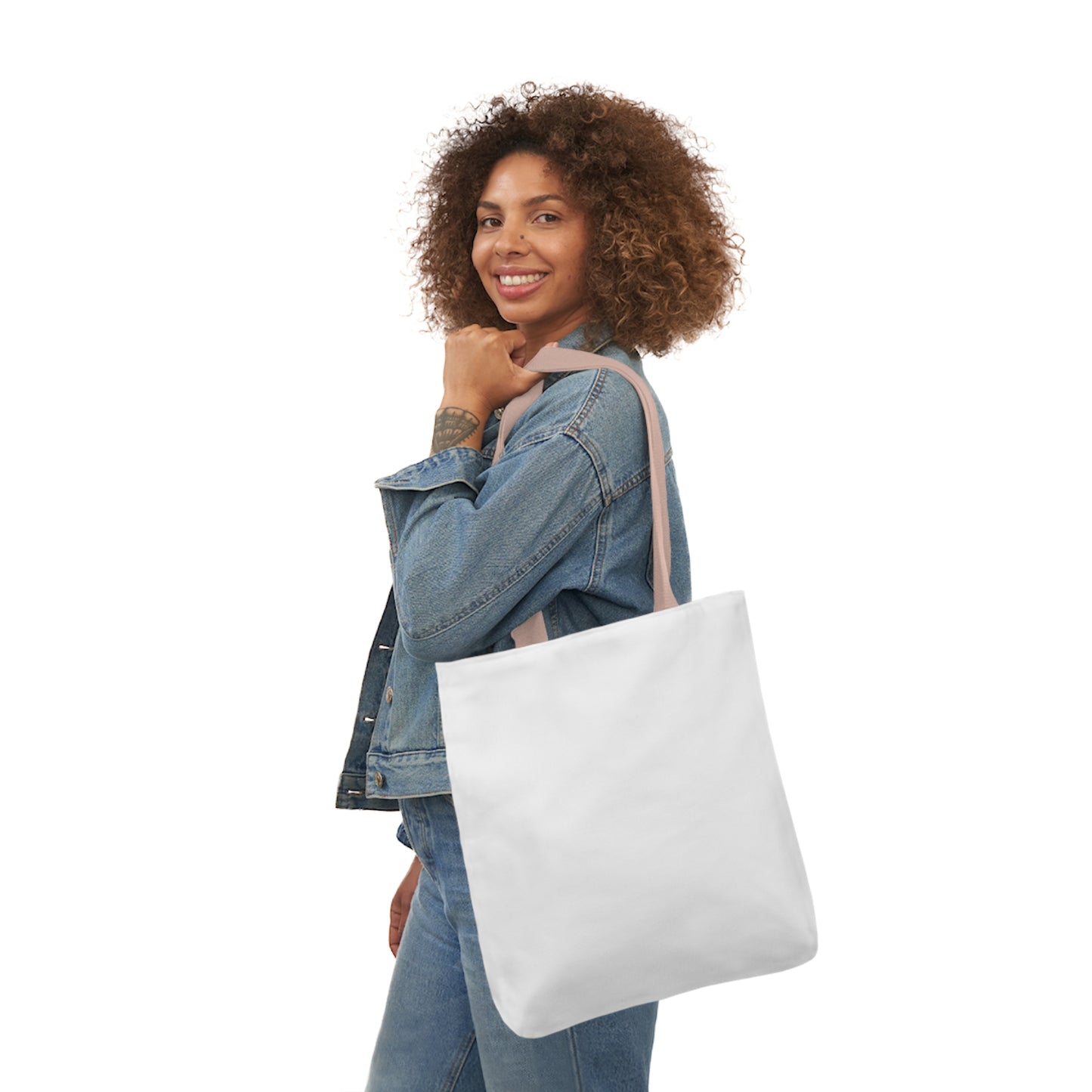 White Canvas Tote Bag