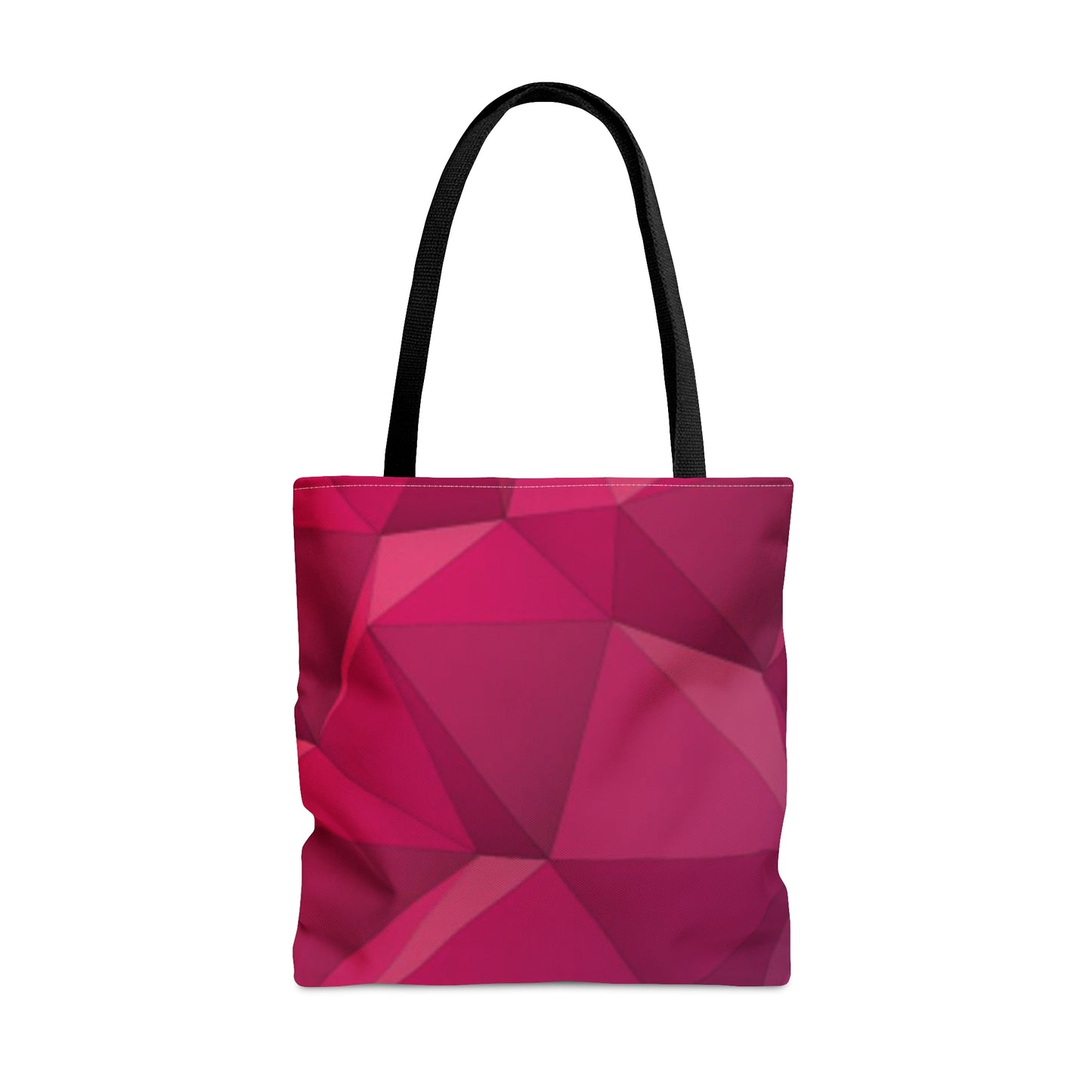 Pink Tote Bag (Geometric Patterns)