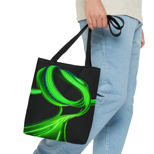 Green Chain Tote Bag