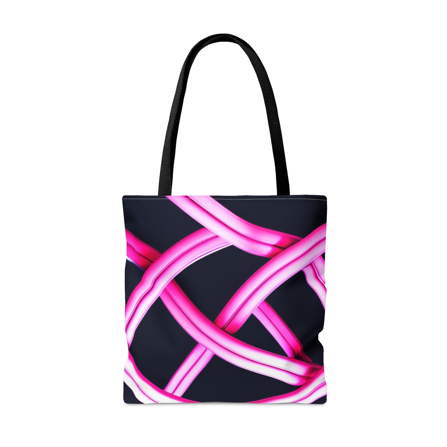 Pink Chain Tote Bag